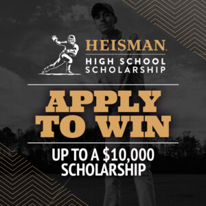 Heisman High School Scholarship Application Logo