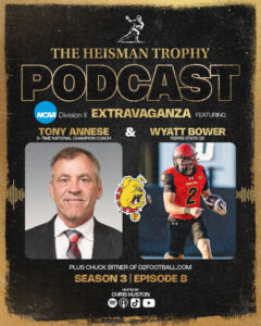 Heisman Podcast graphic on Ferris State