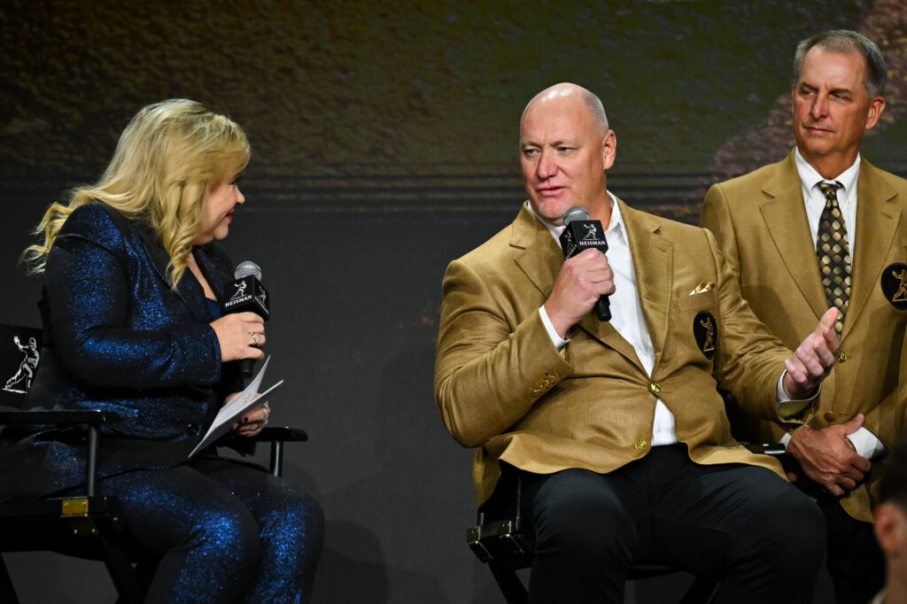 Chris Weinke at the 2025 Heisman Legends Brunch