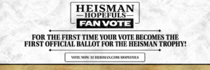 2026 Heisman Fan Vote is Live