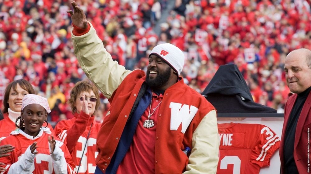Ron Dayne is giving back to the Wisconsin community