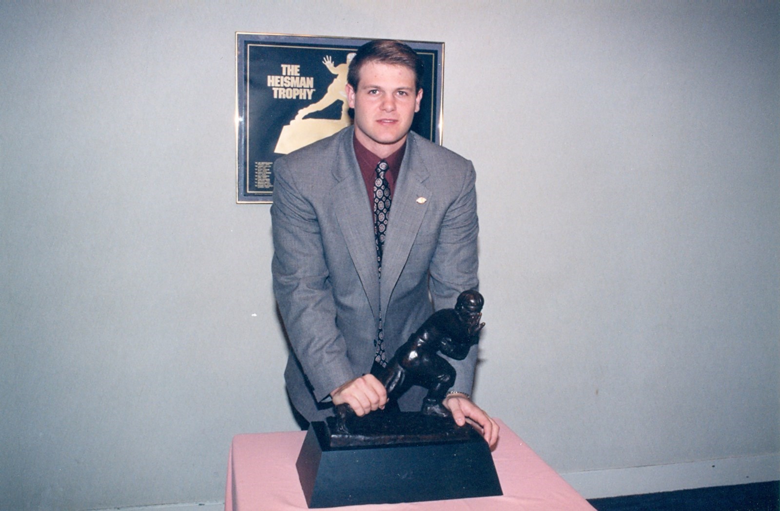 Danny Wuerffel 1996 Heisman Trophy Winner