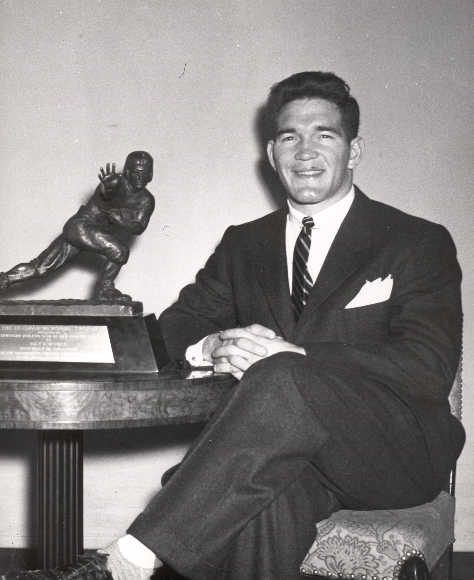 Billy Vessels - 1952 Heisman Trophy Winner