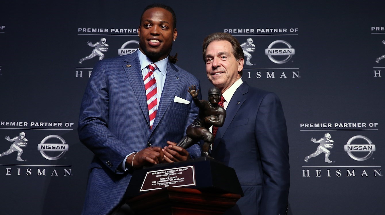 Derrick Henry of Alabama wins 2015 Heisman Trophy