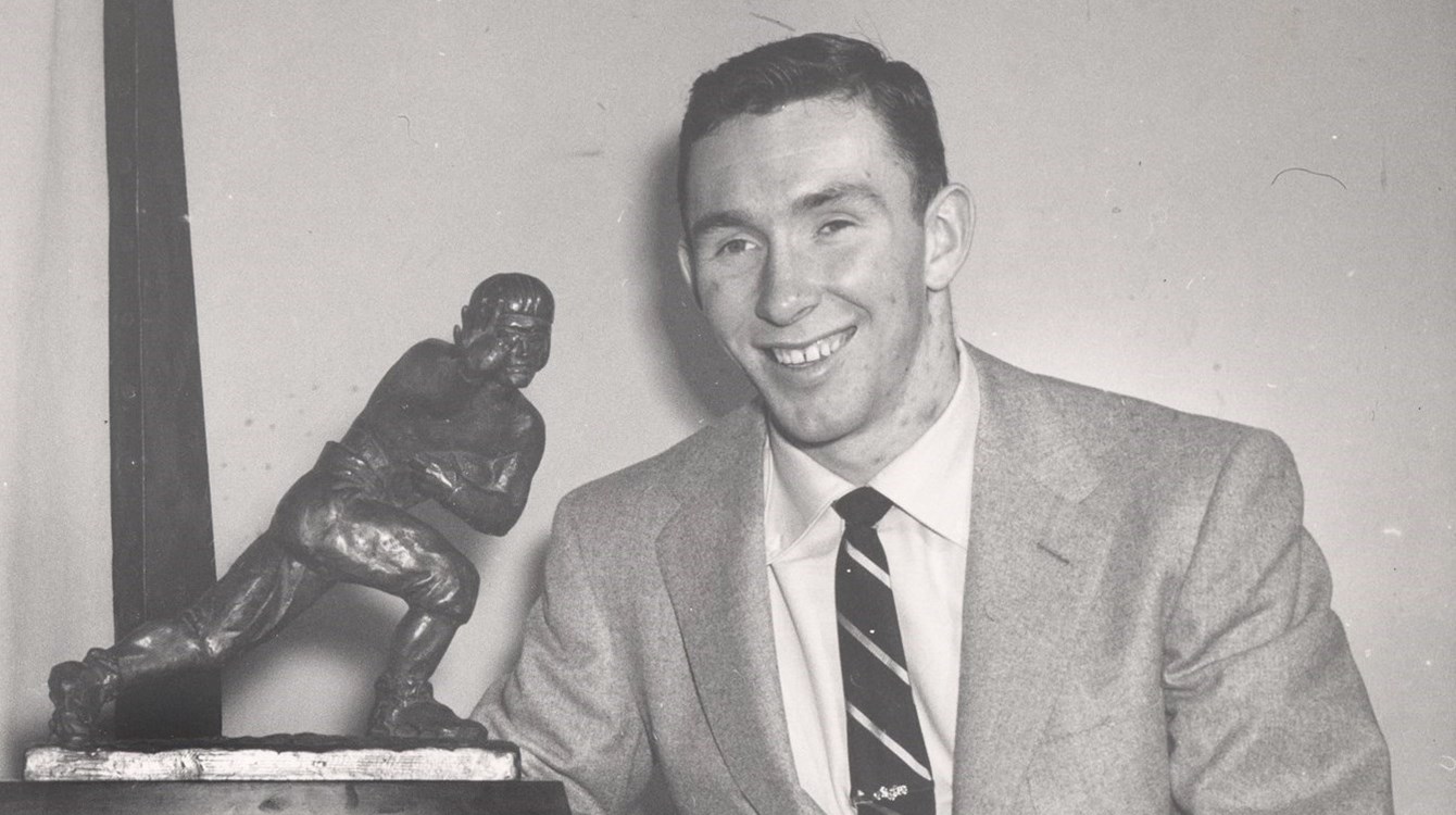 John Lattner, 1953 Heisman winner, passes away